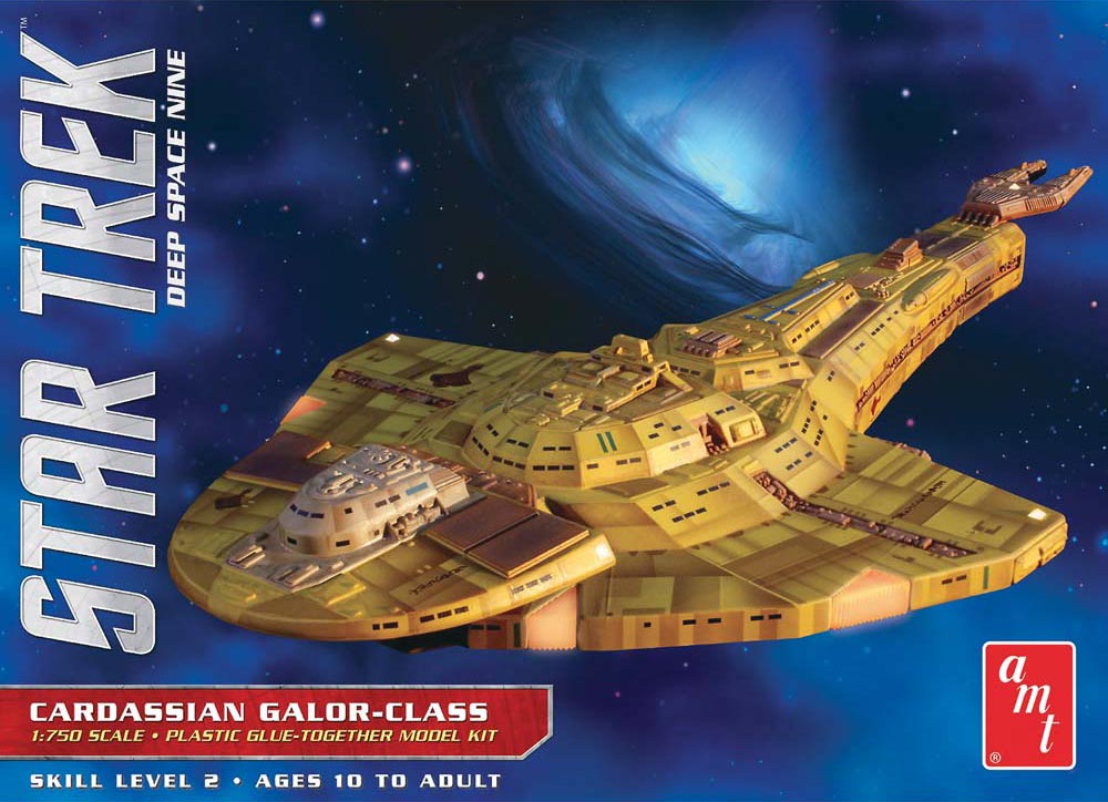 AMT Star Trek Deep Space Nine Cardassian Galor-Class Model Kit, 1:750 Scale