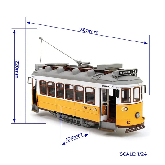 Occre Lisbon Tram Wooden Model Kit