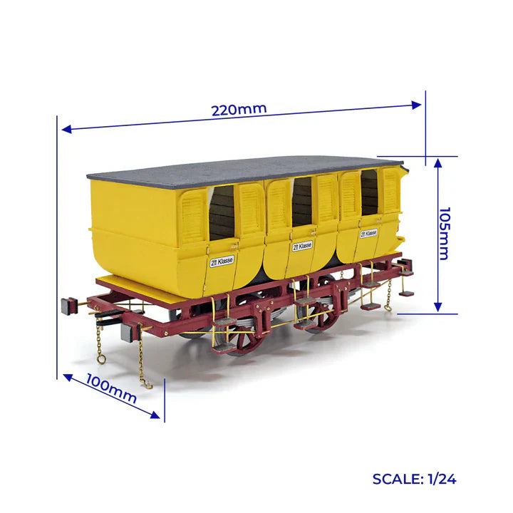 Adler (coach) RR Kit - 1:24 Scale G-45