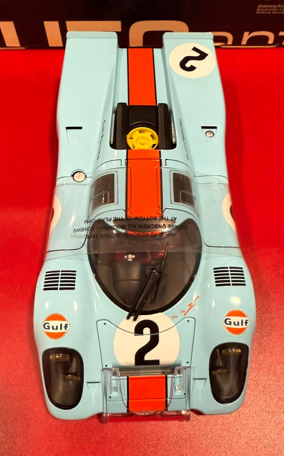 AUTOart Porsche 917K #2 Daytona 1970 Kinnunen/Rodriguez 1:18 Diecast Gulf