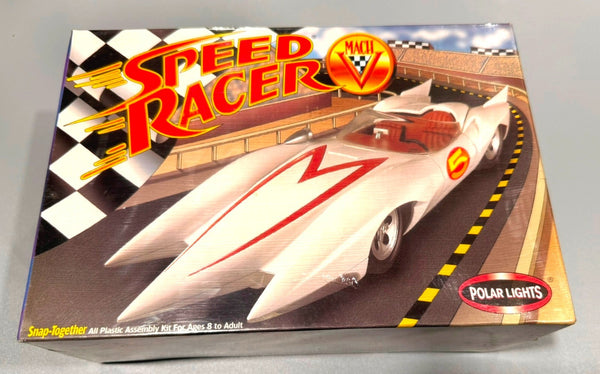 POLAR LIGHTS. SPEED RACER MACH V. 1/25 SCALE. ITEM 6807.