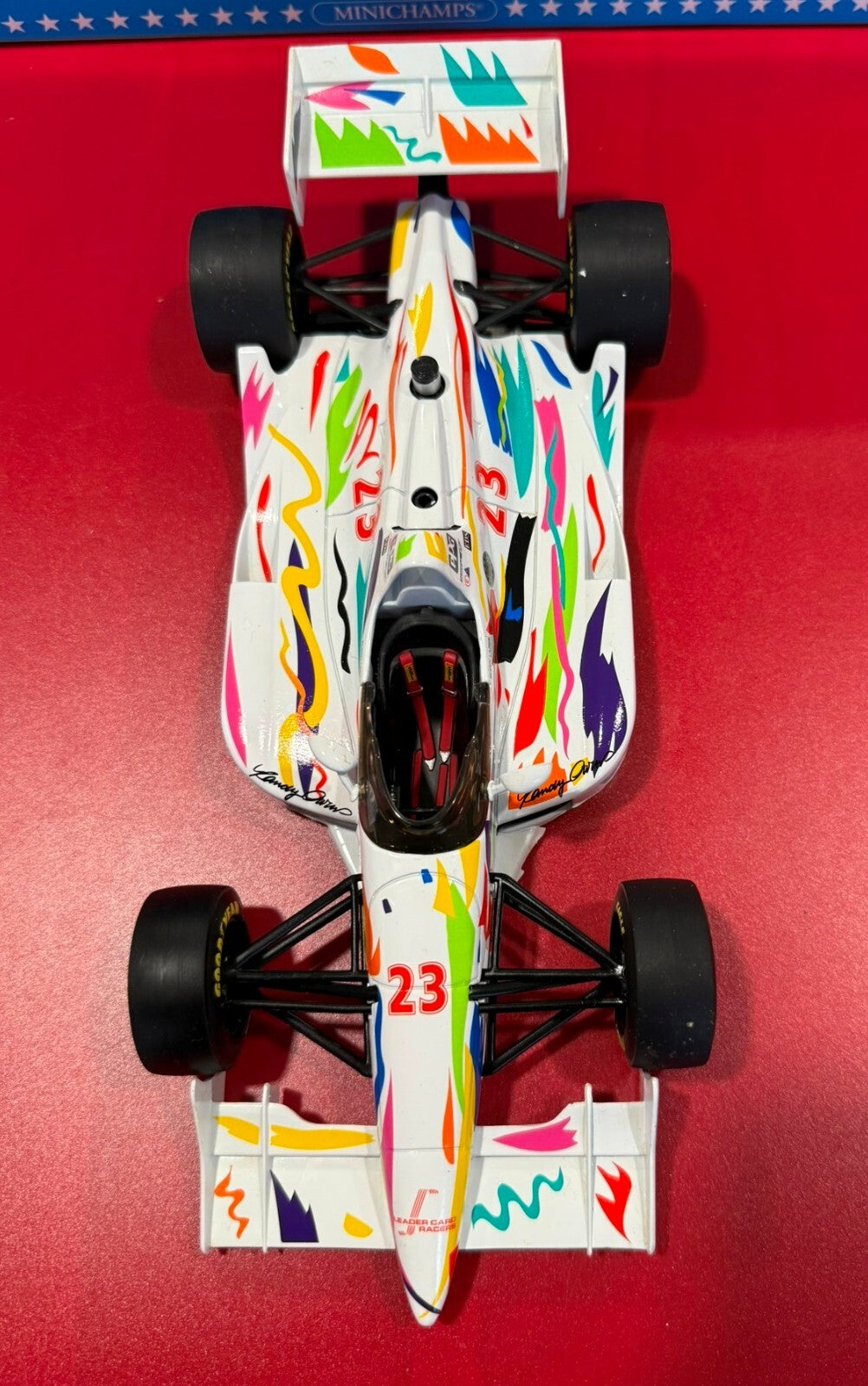 Minichamps Lola '93 Leader Card Racing B. Lazier 1:18 Diecast Road Course