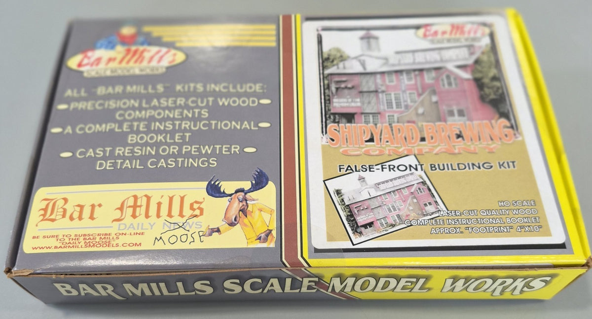 Bar Mills 0852 Shipyard Brewing Company HO Scale Laser Cut Wood Building Kit