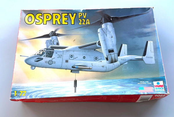 ESCI PV-22A Osprey 1/72 Scale Model Kit No. 9084 US Navy Tiltrotor Aircraft