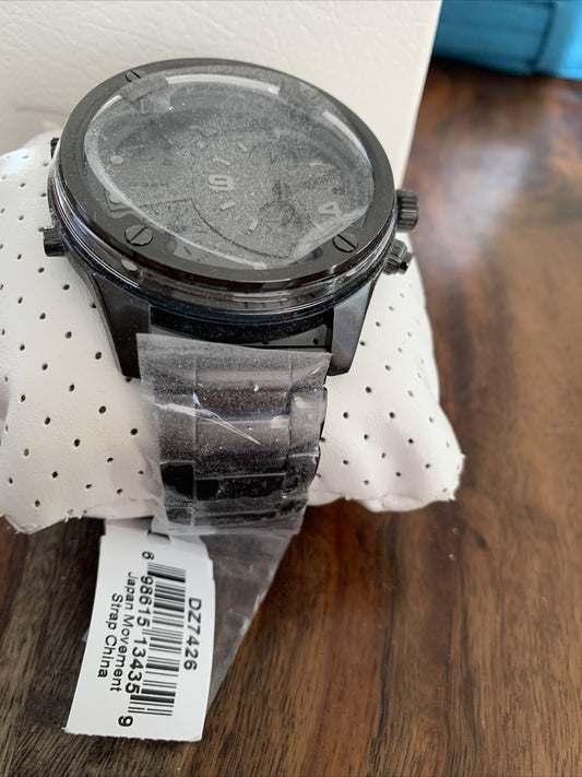 Diesel Boltdown Chronograph Quartz Gunmetal Dial Men's Watch DZ7426