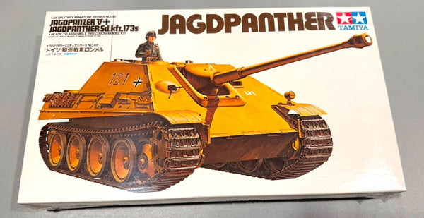 TAMIYA. JAGDPANZER V JAGDPANTHER (SD.KFZ.173S). 1/35 SCALE. ITEM 35069.