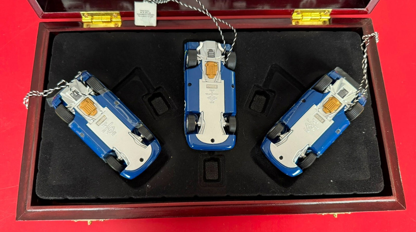 GMP. SUNOCO T-70 LOLA 3 CAR SET. #12401. 1/43 SCALE. LIMITED EDITION.