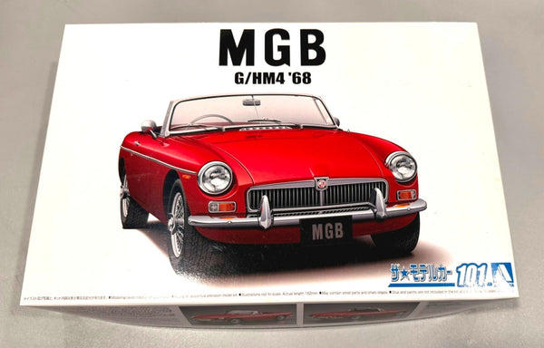 AOSHIMA 101 BLMC G/HM4 MG-B MK-2 '68. 1/24 SCALE MODEL KIT