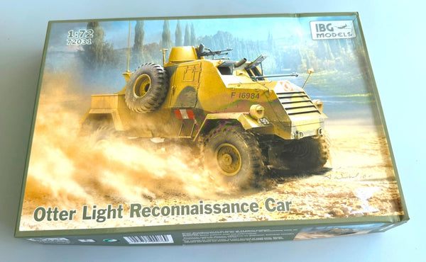 IBG MODELS. 72031. OTTER LIGHT RECONNAISSANCE CAR. 1/72 SCALE.