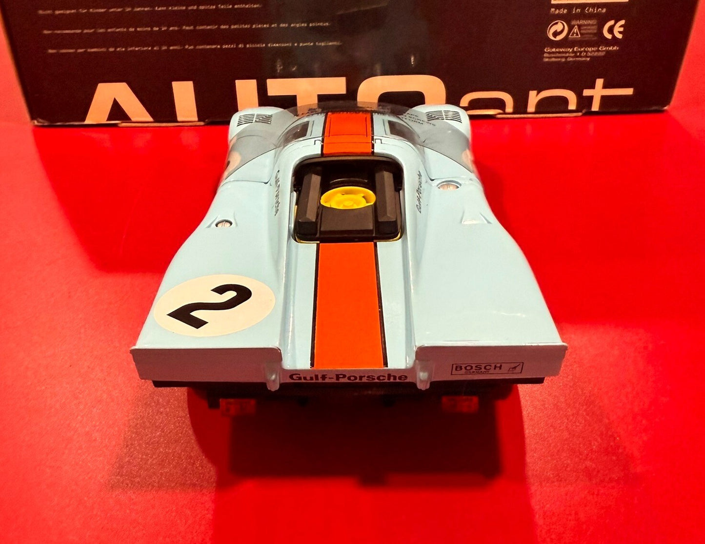 AUTOart Porsche 917K #2 Daytona 1970 Kinnunen/Rodriguez 1:18 Diecast Gulf