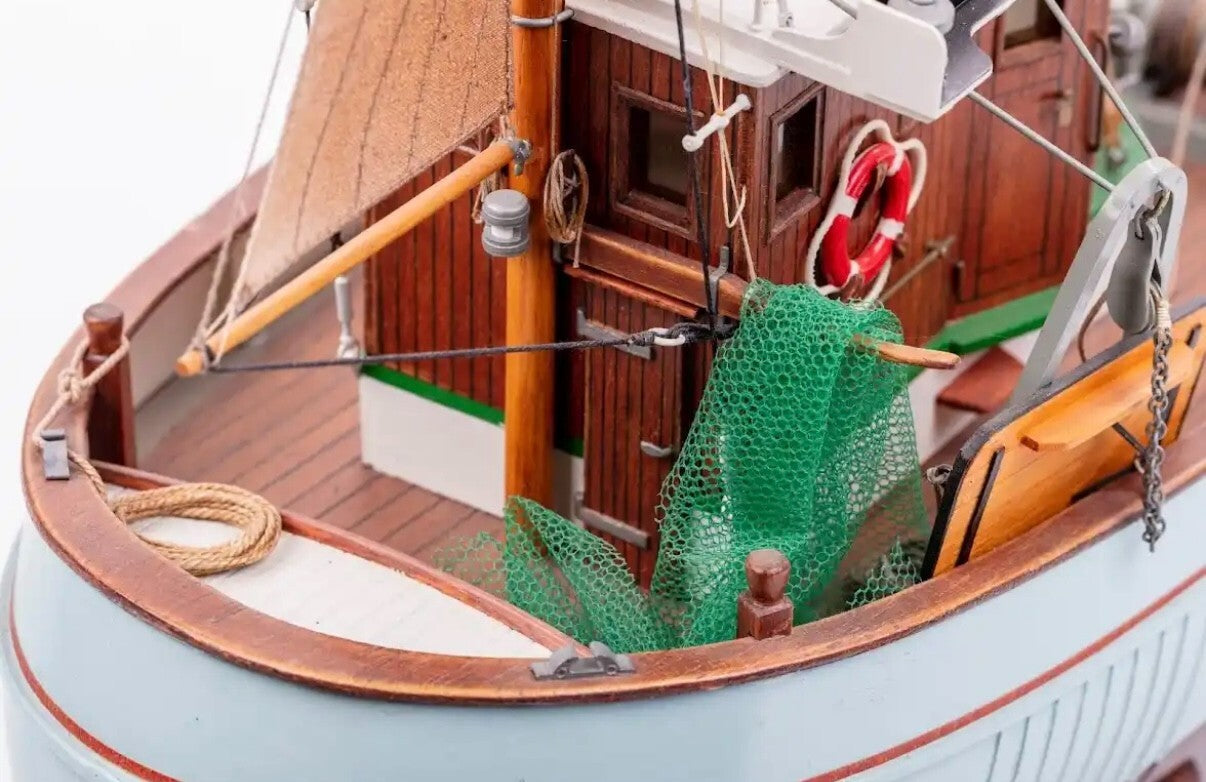BILLING BOATS. FISHINGBOAT MARY ANN 472. 1/33 SCALE.