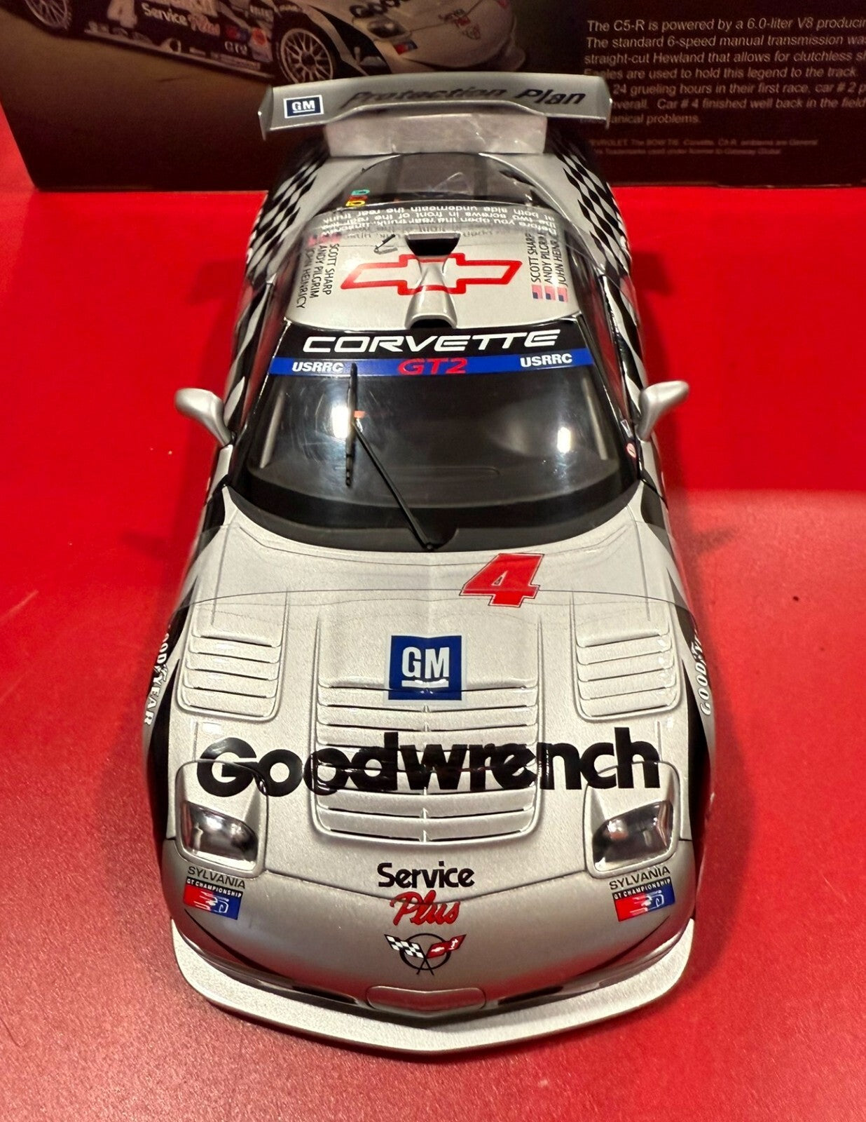 AUTOart. CORVETTE C5-R. 1/18 SCALE.
