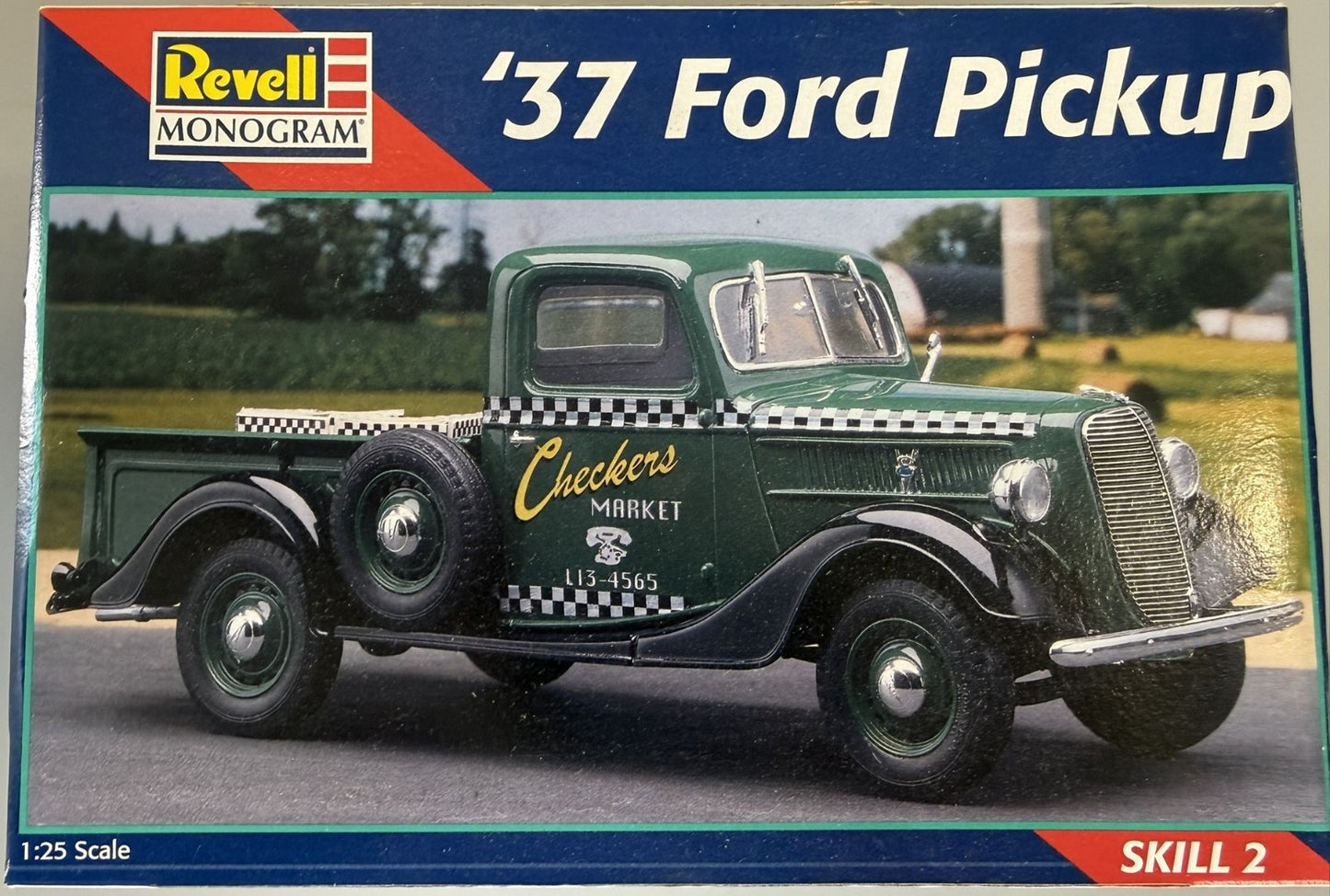 Revell Monogram 7627 1937 Ford Pickup Truck 1:25 Scale Plastic Model Kit