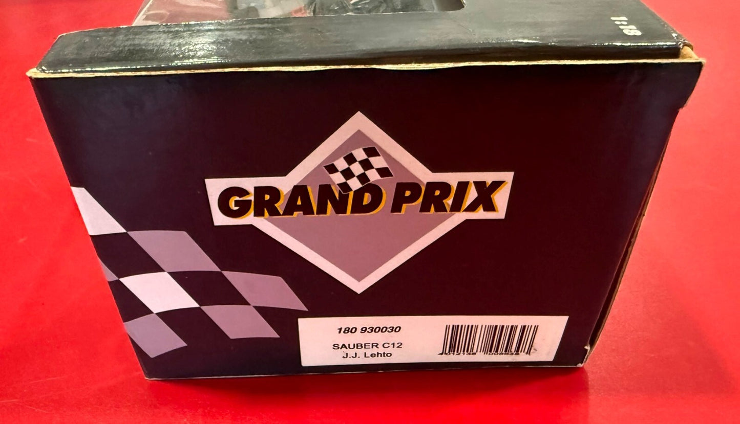 PAUL MODEL ART. GRAND PRIX. 180930030. SAUBER C12 J.J. LEHTO. 1/18 SCALE.