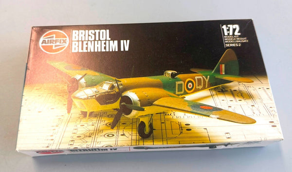 Airfix Bristol Blenheim Mk IV 1/72 Scale Aircraft Model Kit Series 2 02027