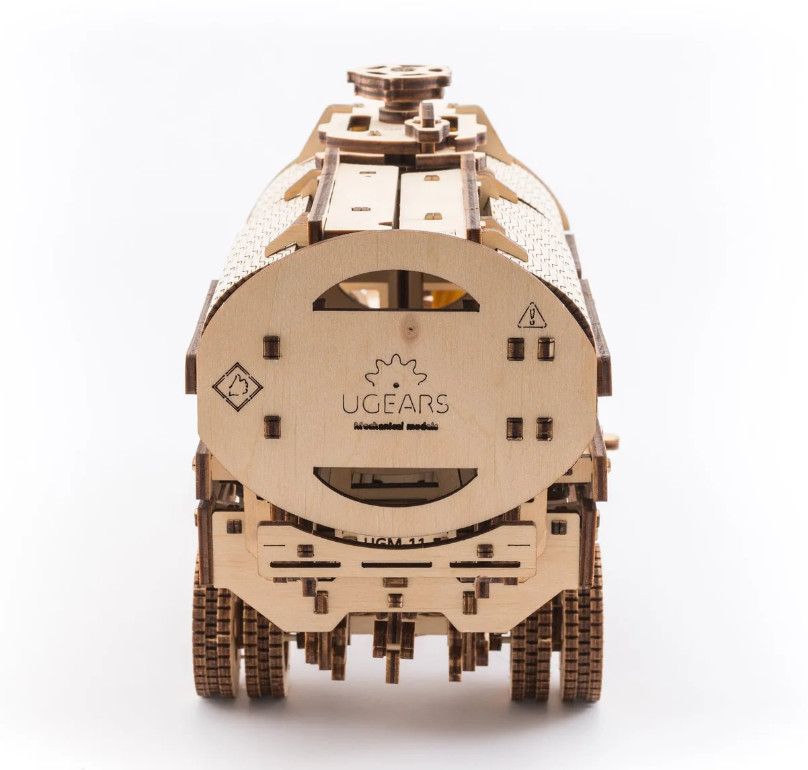 UGears Truck with Tanker Wooden 3D Puzzle, Model 70021