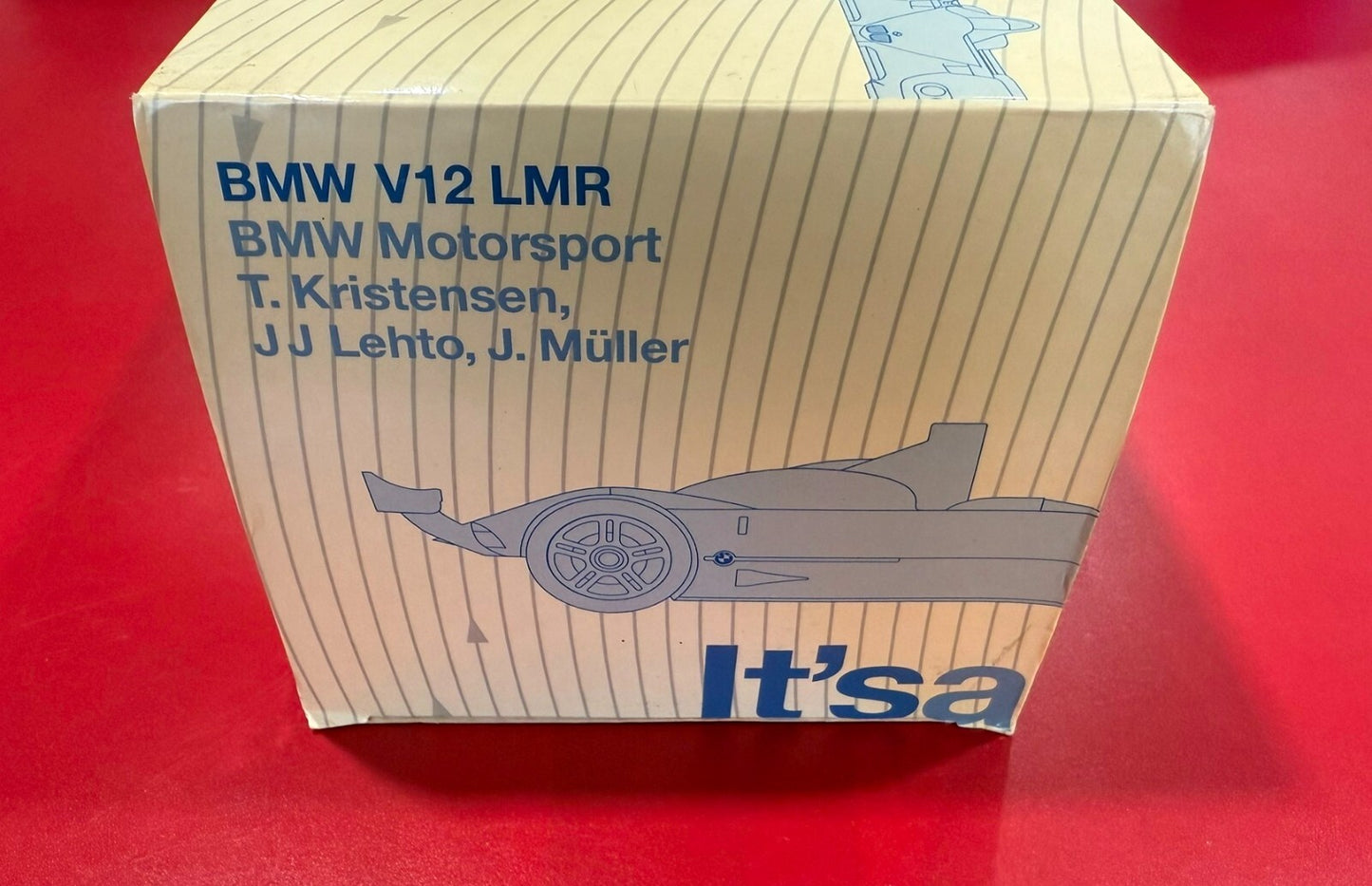 Kyosho BMW V12 LMR 1:18 Diecast – Kristensen Lehto Müller Motorsport