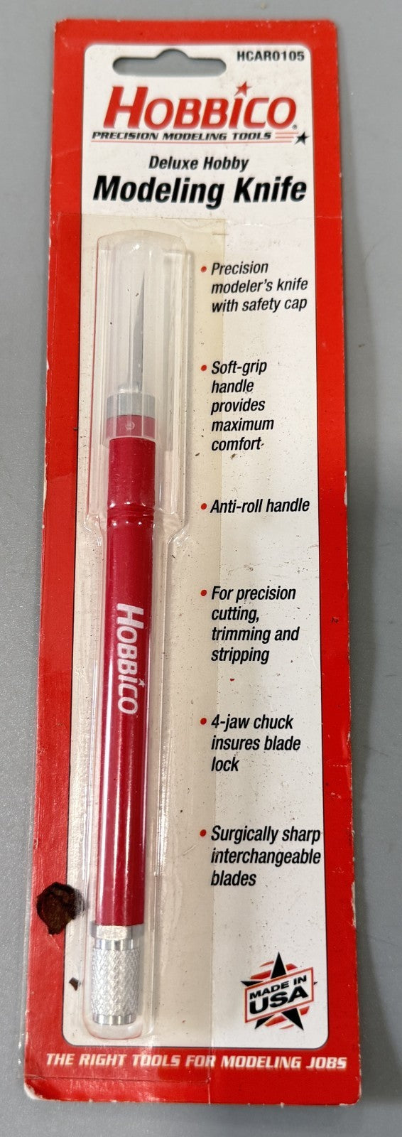 Hobbico HCAR0105 Deluxe Hobby Modeling Knife Precision Cutting Tool USA