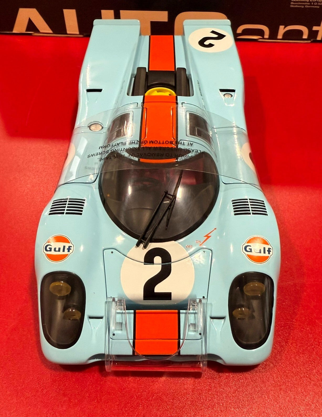AUTOart Porsche 917K #2 Daytona 1970 Kinnunen/Rodriguez 1:18 Diecast Gulf