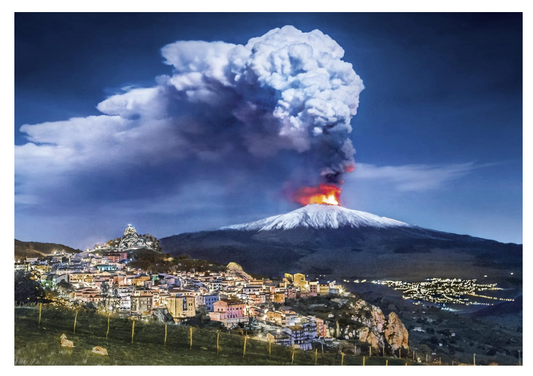 Clementoni Mount Etna 1000 Piece Puzzle - 39453