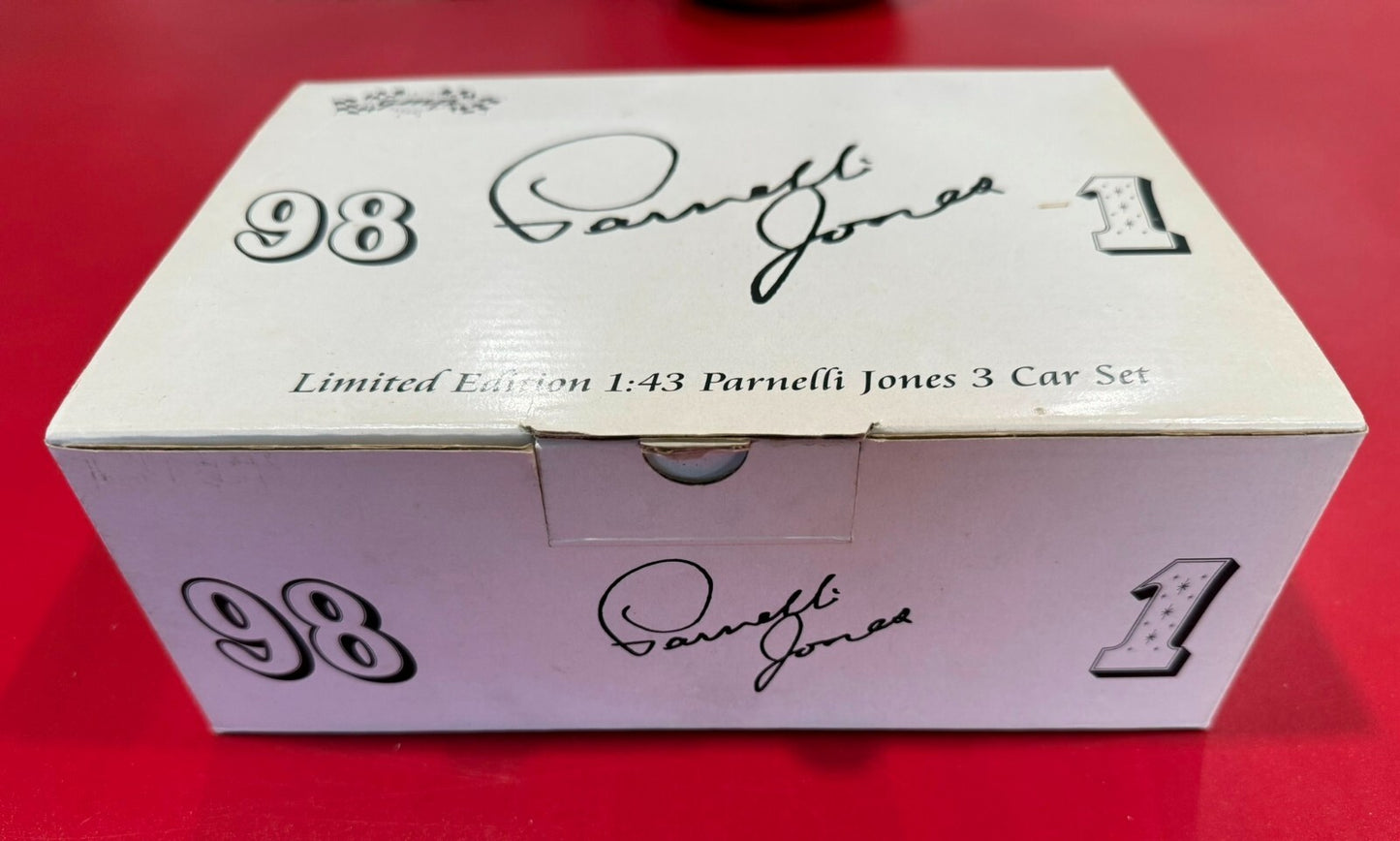 GMP Parnelli Jones 3-Car Set #7682 1:43 Diecast Limited Edition w/ Box