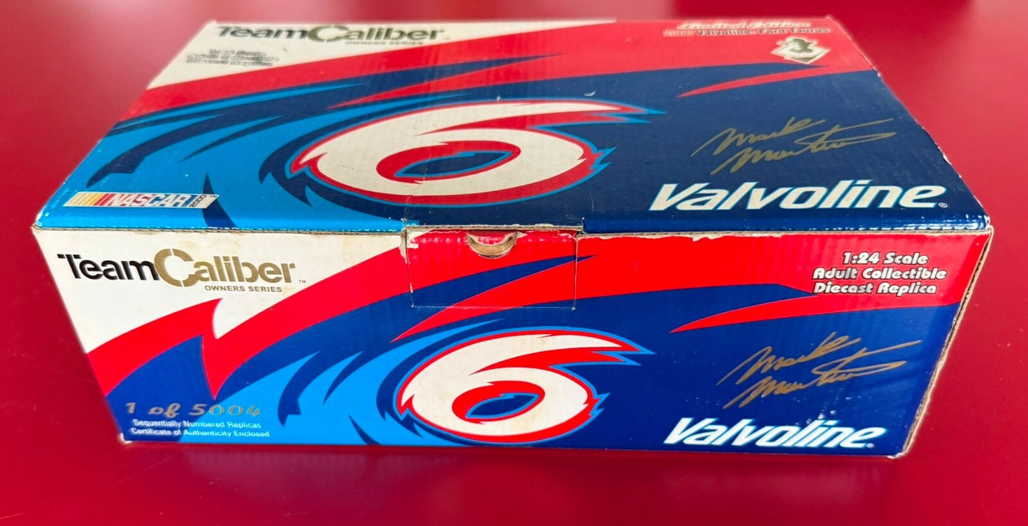 TEAM CALIBER. 2000 VALVOLINE FORD TAURUS. 1/24 SCALE. LIMITED EDITION.