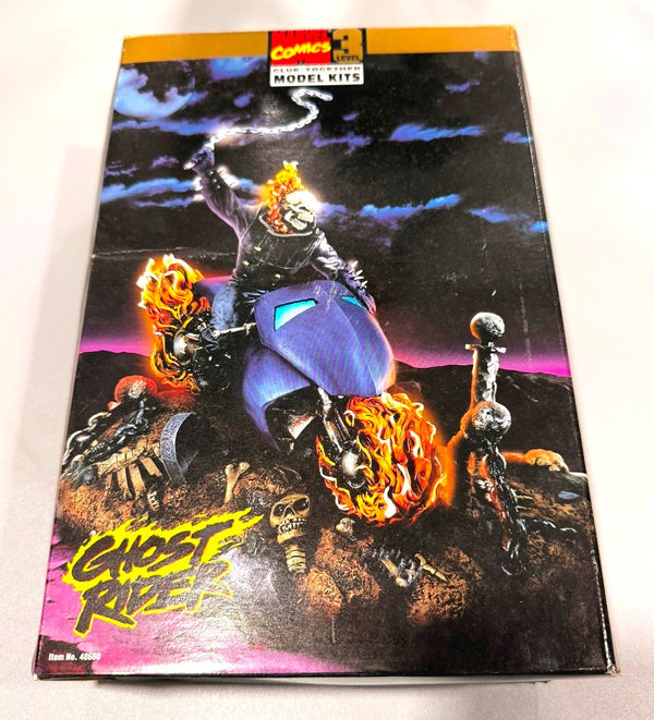 TOY BIZ. MARVEL COMICS. GHOST RIDER. 8 3/4 INCHES TALL. ITEM 48660.