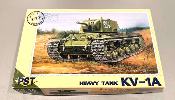 PST 72013 KV-1A HEAVY TANK 1/72 SCALE MODEL KIT