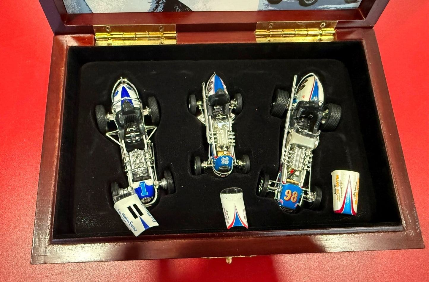 GMP Parnelli Jones 3-Car Set #7682 1:43 Diecast Limited Edition w/ Box