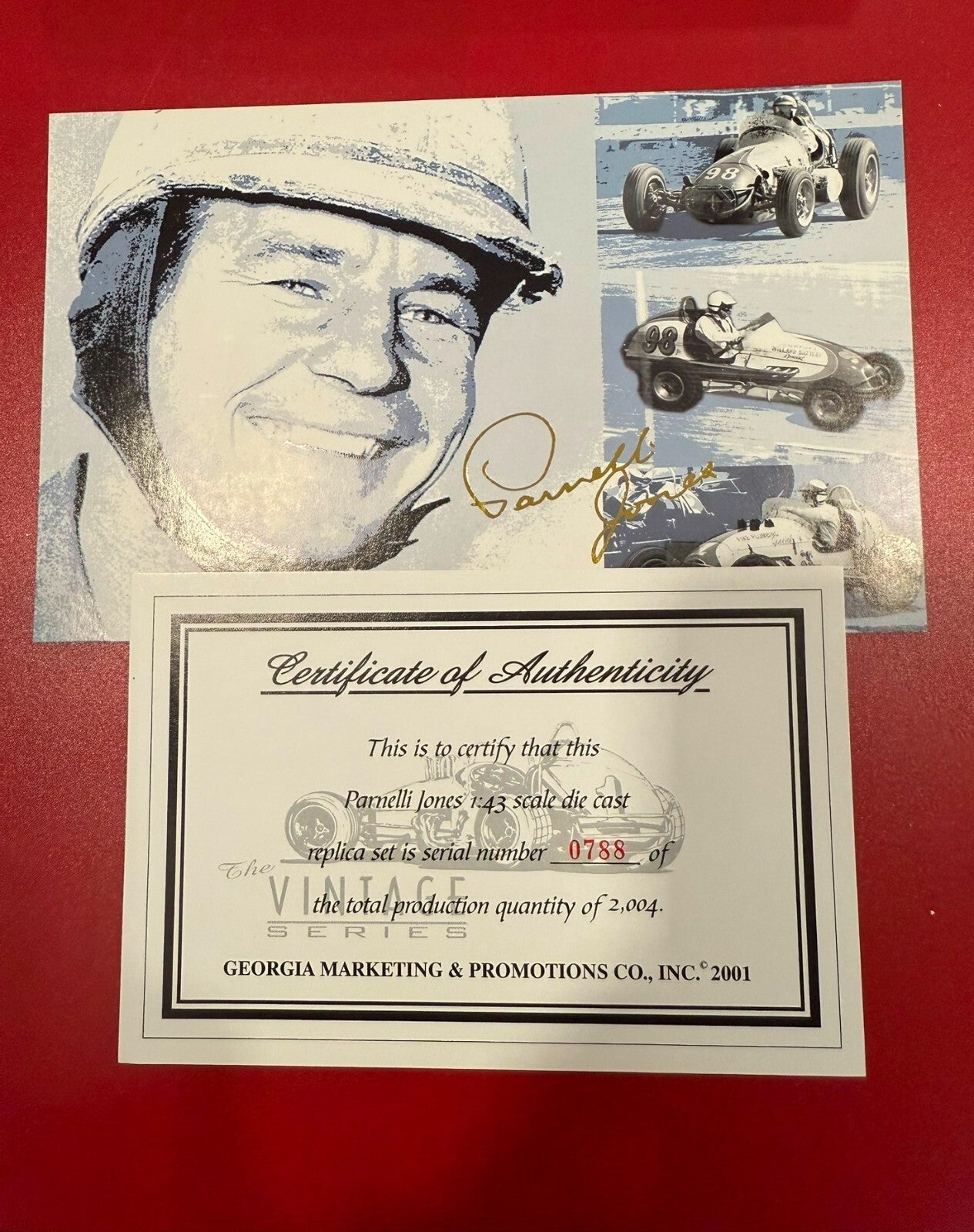 GMP Parnelli Jones 3-Car Set #7682 1:43 Diecast Limited Edition w/ Box
