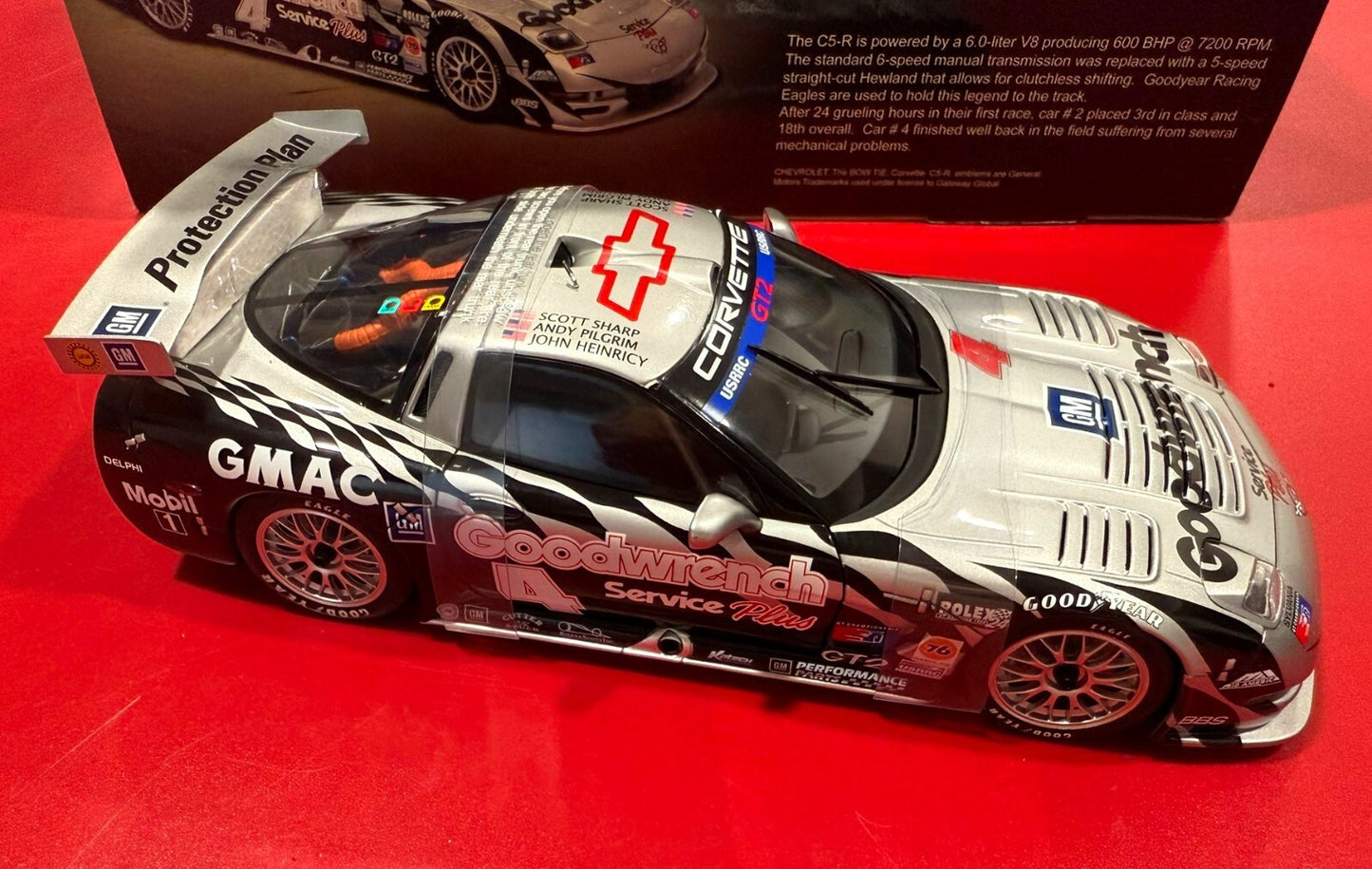 AUTOart. CORVETTE C5-R. 1/18 SCALE.