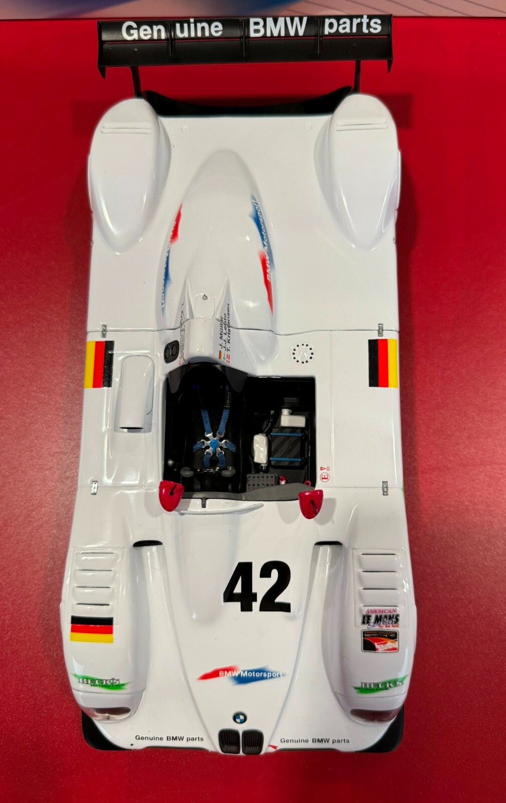 Kyosho BMW V12 LMR 1:18 Diecast – Kristensen Lehto Müller Motorsport