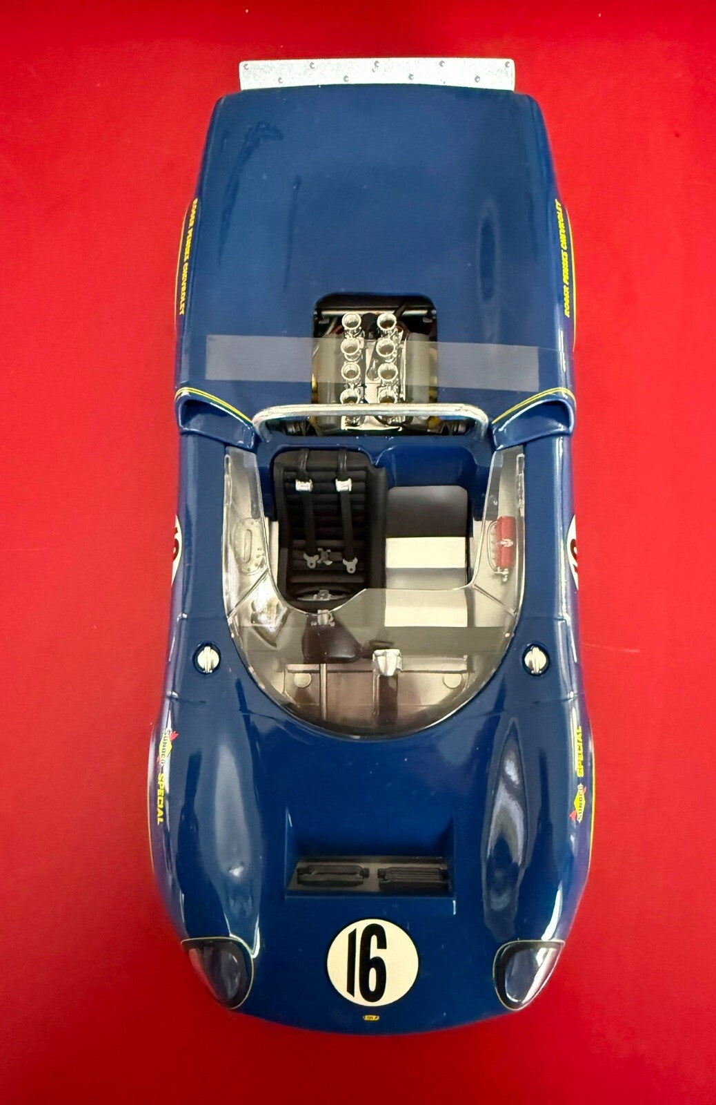SUNOCO. 1966 MARK DONOHUE #16. 1/18 SCALE. (1 OF 3504)