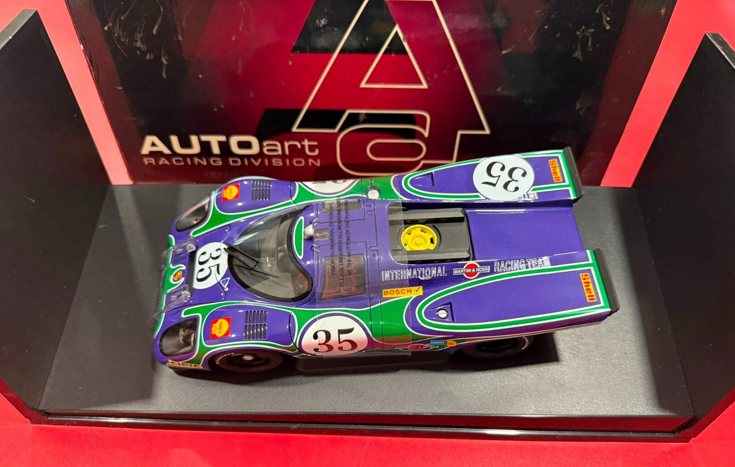 AUTOart. PORSCHE 917K. #35. 1/18 SCALE.