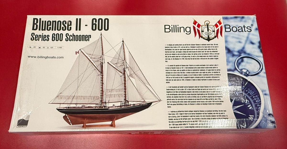 Billing Boats BB600 Bluenose II Schooner 1:100 Scale Wooden Model Ship Kit