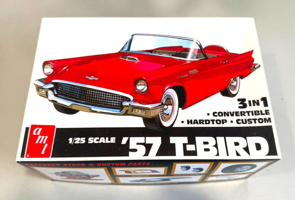 AMT 1957 Ford Thunderbird T-Bird 1/25 Scale Model Kit AMT1397/12