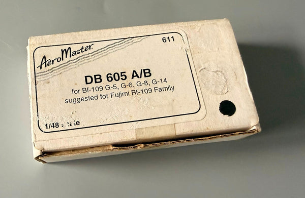 AeroMaster 1/48 DB 605 A/B for Bf 109 G-5/G-6/G-8/G-14 Decal Set #611