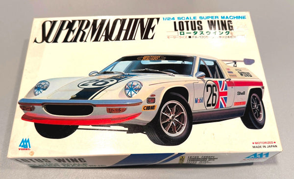 YODEL. SUPERMACHINE LOTUS WING. 1/24. MODEL KIT NO. YPM-11