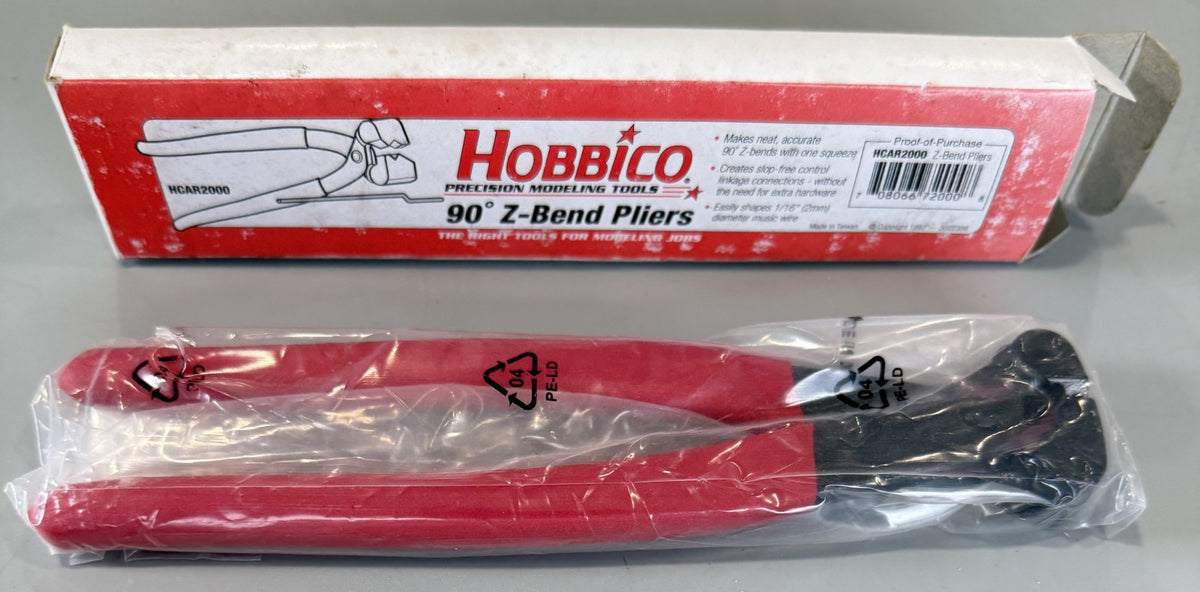 Hobbico HCAR2000 90 Degree Z-Bend Pliers RC Model Airplane Linkage Tool