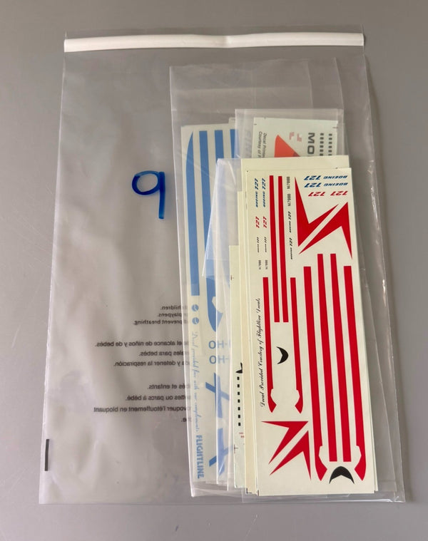 Vintage Plastic Model Kit Decal Sheets Lot of 10 Assorted. #9