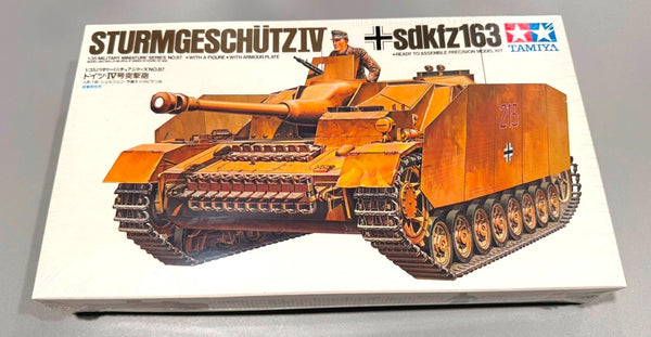 TAMIYA. STURMGESCHUTZIV SDKFZ163. 1/35 SCALE. ITEM 35087.