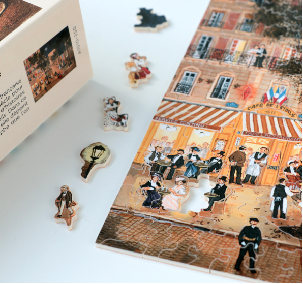 Puzzle Michele Wilson Near the Place de l'Etoile 250 Pieces Wooden Puzzle - A1010-250