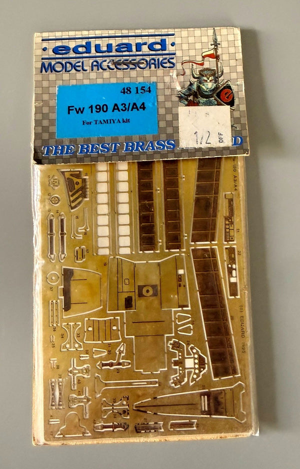 Eduard 1/48 Fw 190 A3/A4 Photo Etch Detail Set for Tamiya Kit 48154.