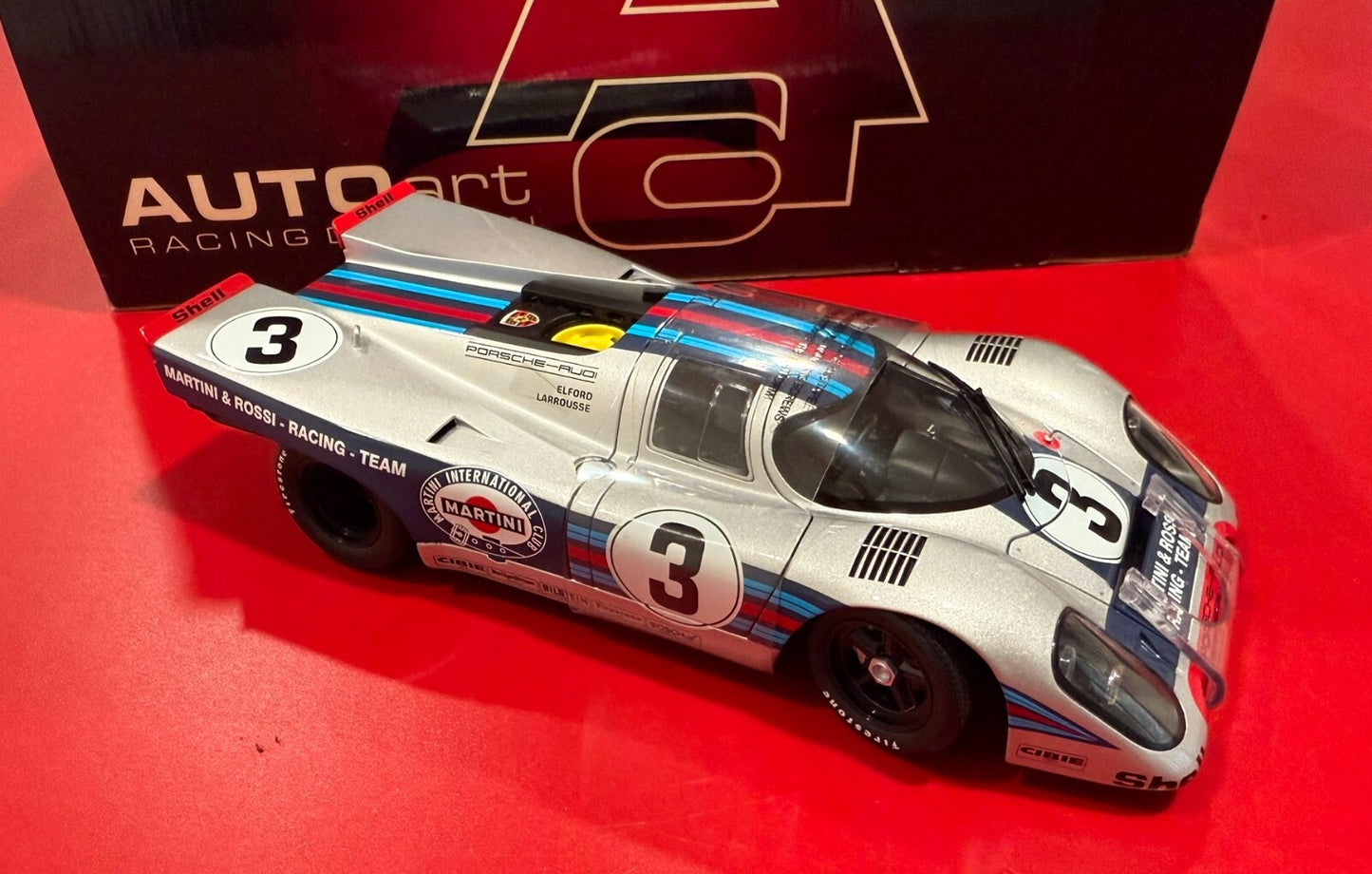 AUTOart. PORSCHE 917K. #3. 1/18 SCALE.
