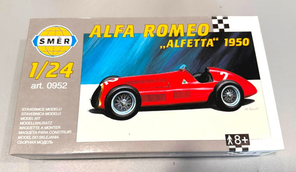 SMER. ALFA ROMEO "ALFETTA" 1950. 1/24. MODEL KIT ART. 0952.