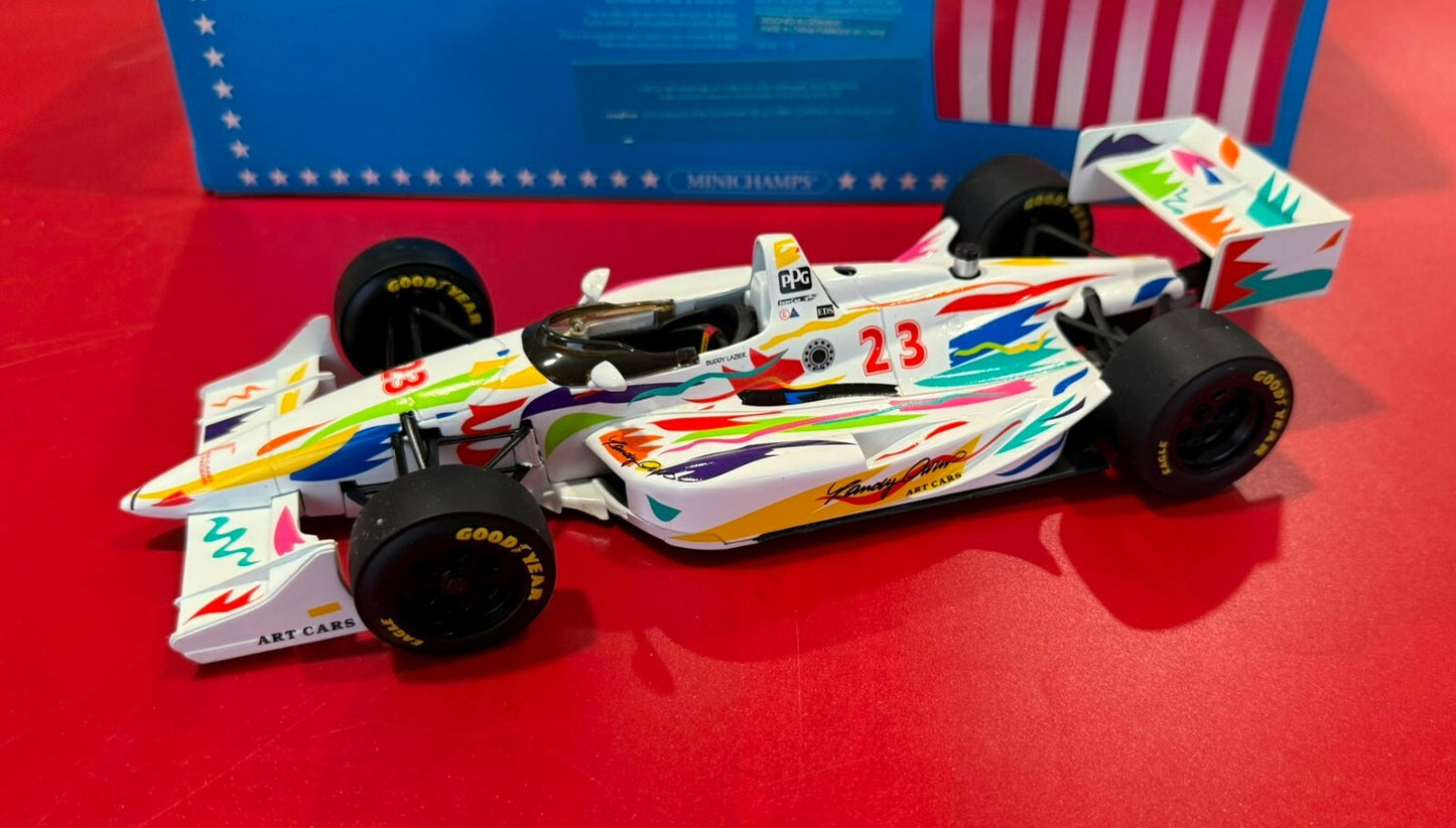 Minichamps Lola '93 Leader Card Racing B. Lazier 1:18 Diecast Road Course
