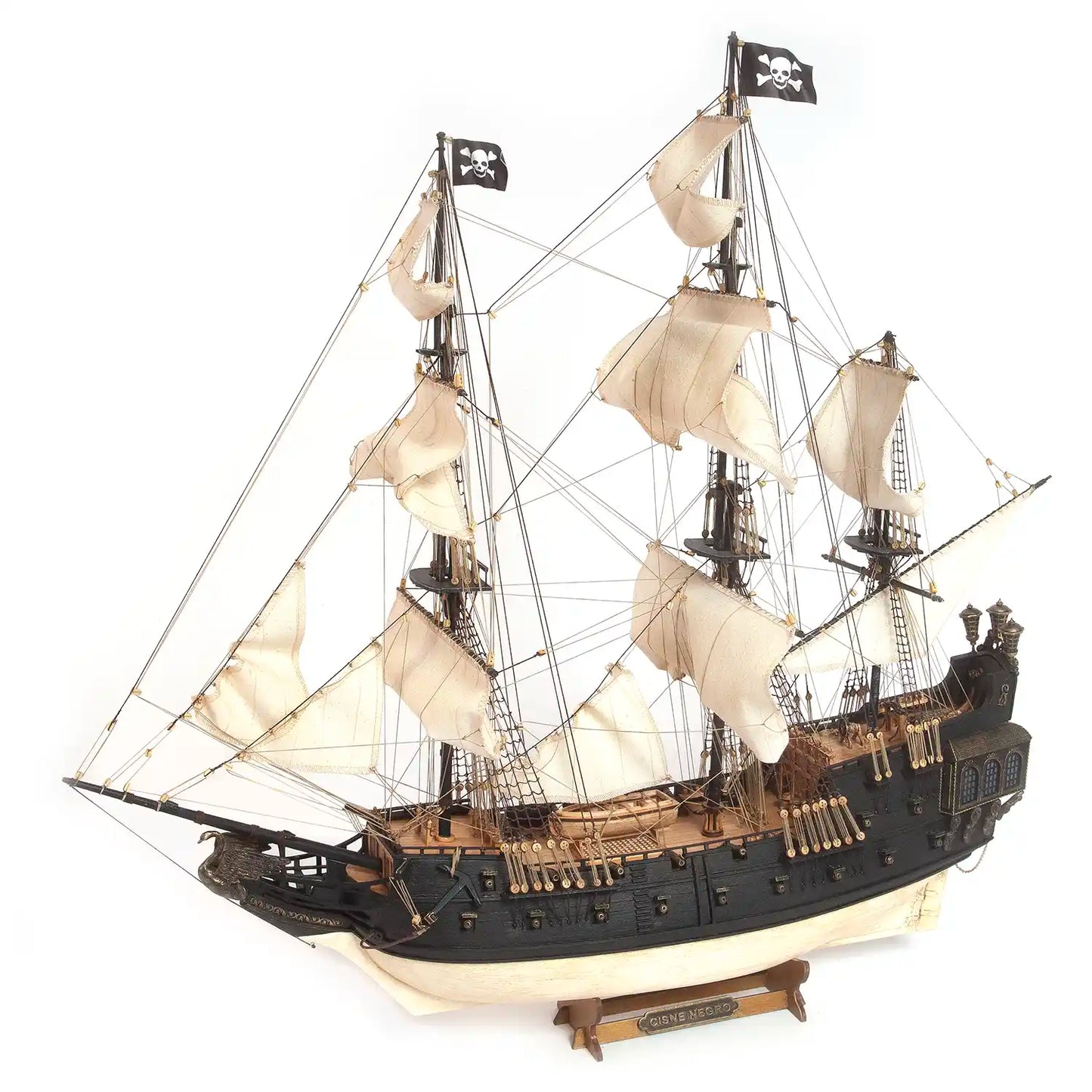 The Black Swan Pirate Ship Model