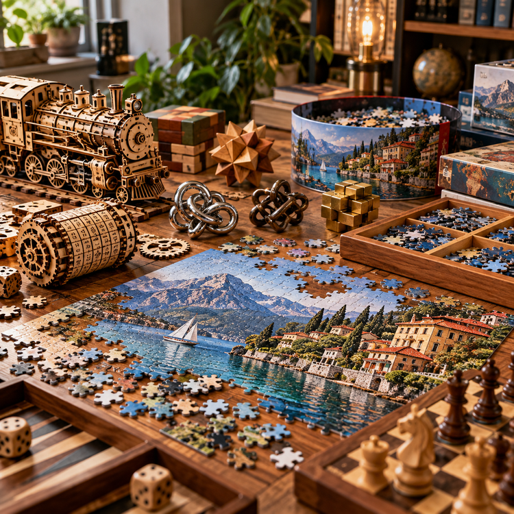 Puzzles, Games & Brain Teasers