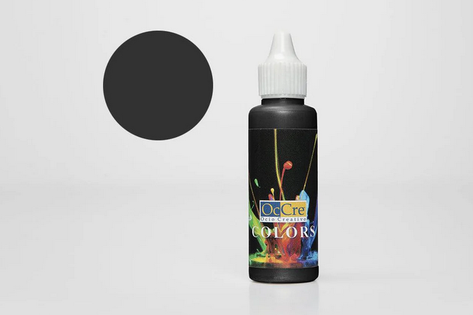 OcCre 19301 Black Model Paint 30 mL (1.0 fl oz) for wooden ship and scale models