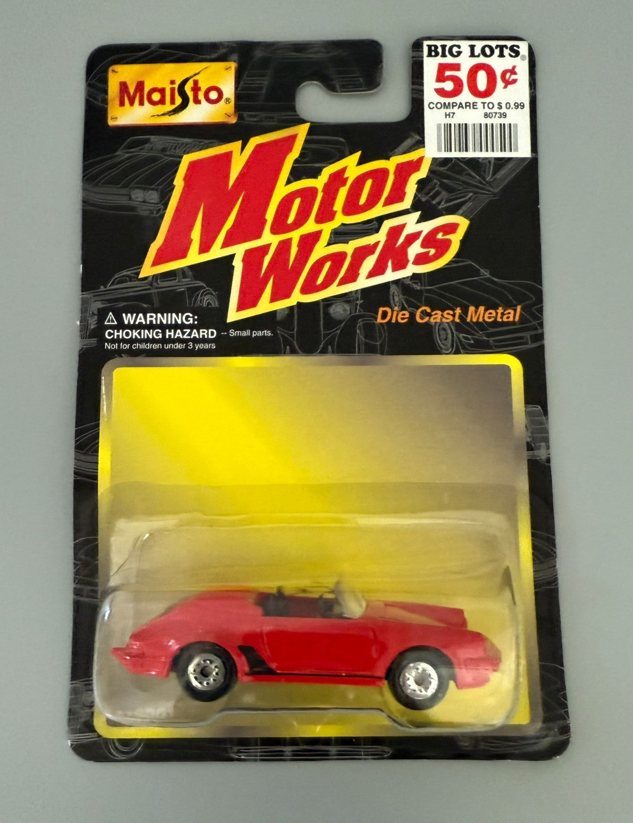 Maisto Ferrari 308 GTS 1:64 Diecast Red Motor Works NOC 1997